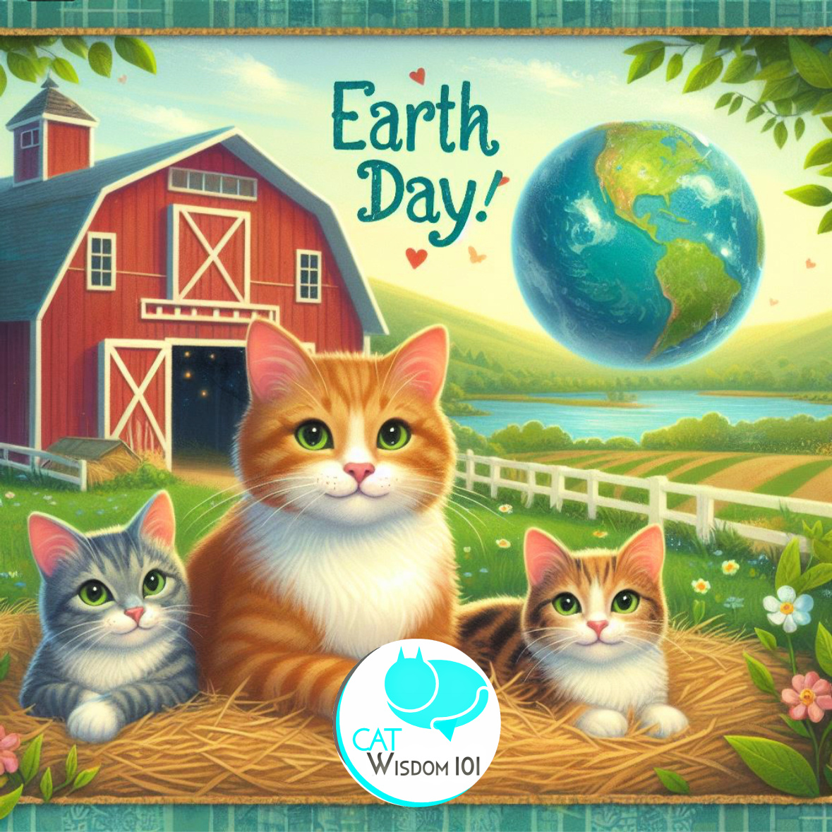 farm cats earth day